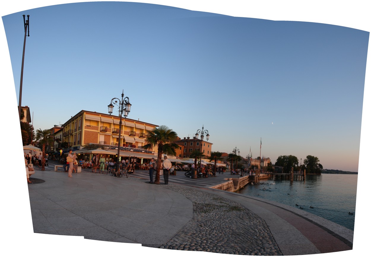 Lazise bei Sonnenuntergang